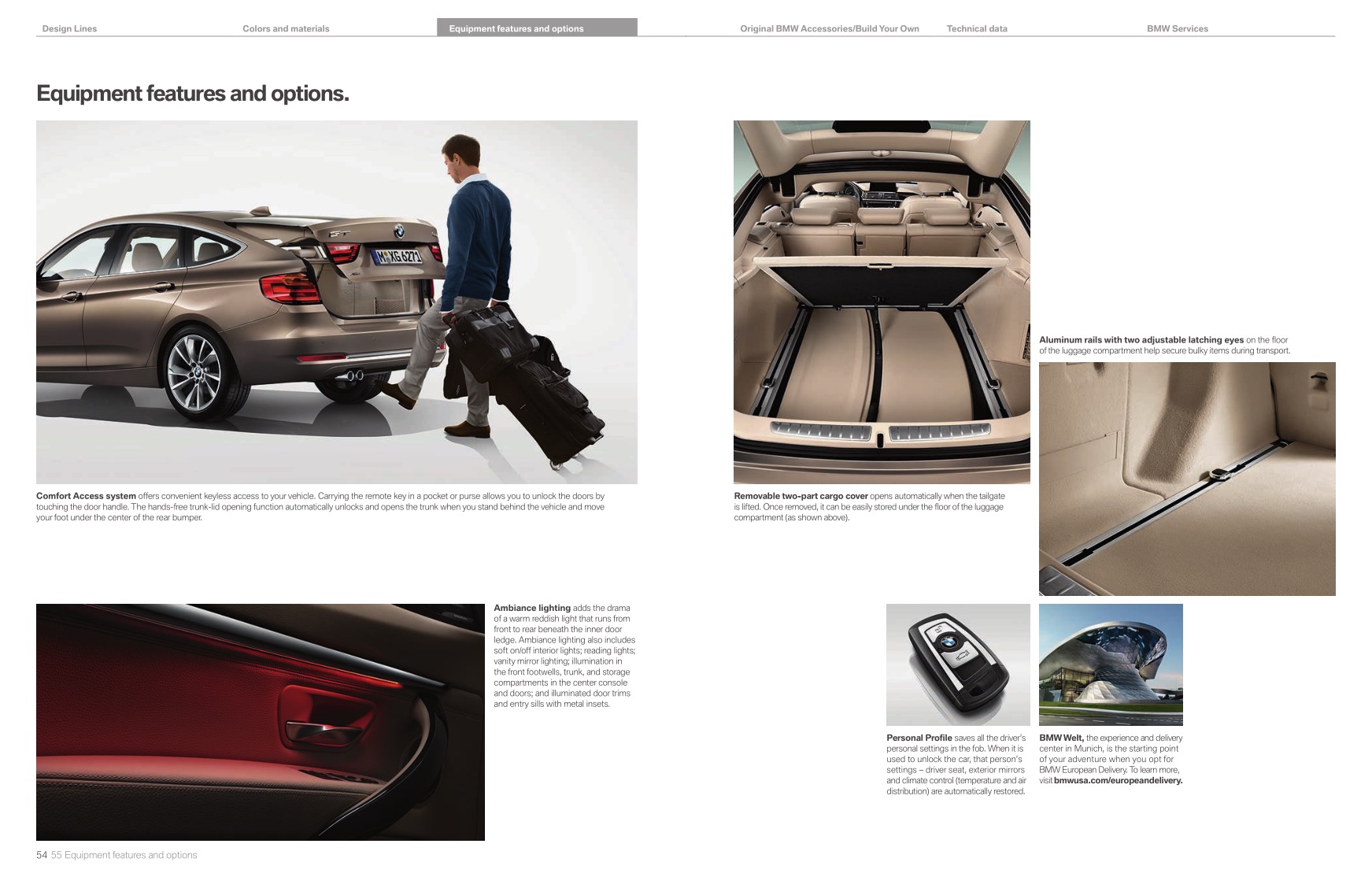 2014 BMW 3-Series GT Brochure Page 8